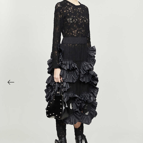 Comme des Garcons Lace Top (XS) - Picture 2 of 4